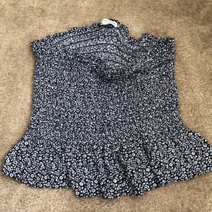 American Eagle Strapless Crop Top